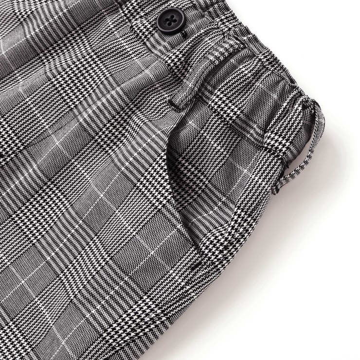 【お揃い】グレンチェックロングパンツ(90~150cm) | BeBe | 詳細画像14 