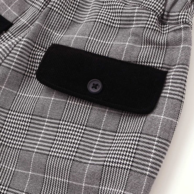 【お揃い】グレンチェックロングパンツ(90~150cm) | BeBe | 詳細画像15 