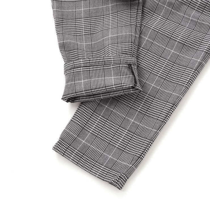 【お揃い】グレンチェックロングパンツ(90~150cm) | BeBe | 詳細画像16 