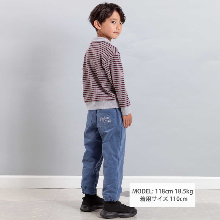 モールスキンジョガーパンツ(90~160cm) | BeBe | 詳細画像5