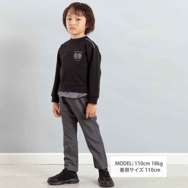 TRツイルロングパンツ(100~150cm) | BeBe | 詳細画像2 