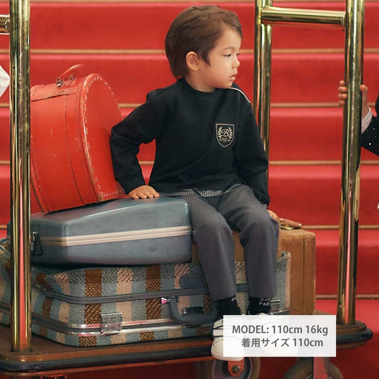 TRツイルロングパンツ(100~150cm) | BeBe | 詳細画像4 