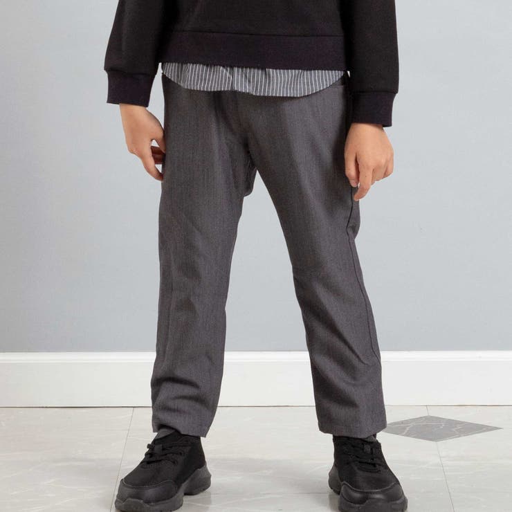 グレー | TRツイルロングパンツ(100~150cm) | BeBe