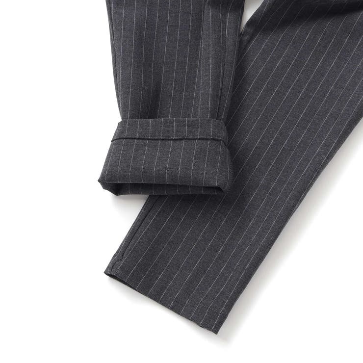 TRピンストライプテーパードロングパンツ(90~150cm) | BeBe | 詳細画像10 