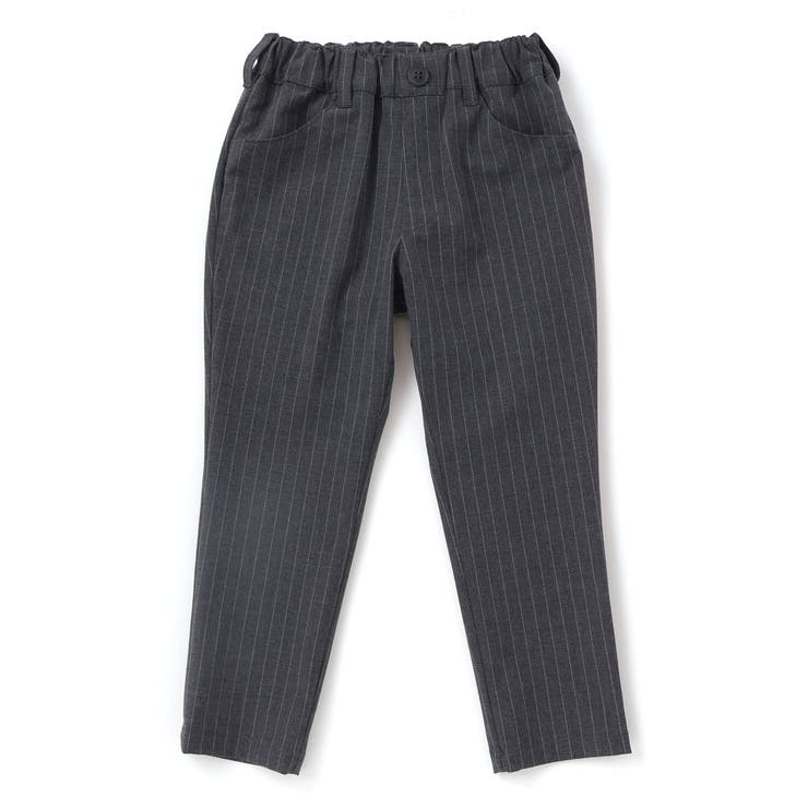 TRピンストライプテーパードロングパンツ(90~150cm) | BeBe | 詳細画像5 