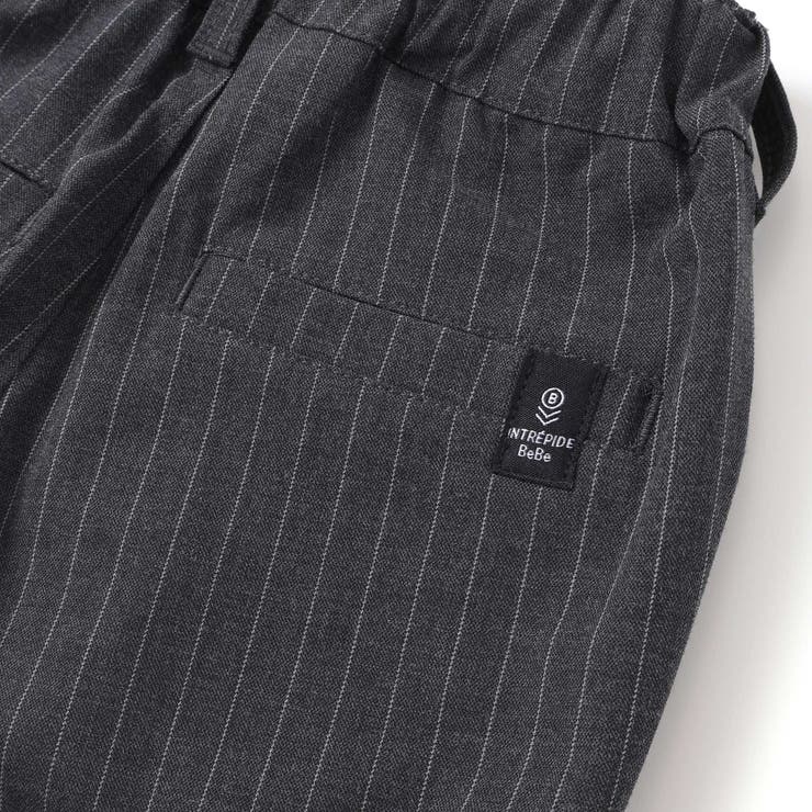TRピンストライプテーパードロングパンツ(90~150cm) | BeBe | 詳細画像9 