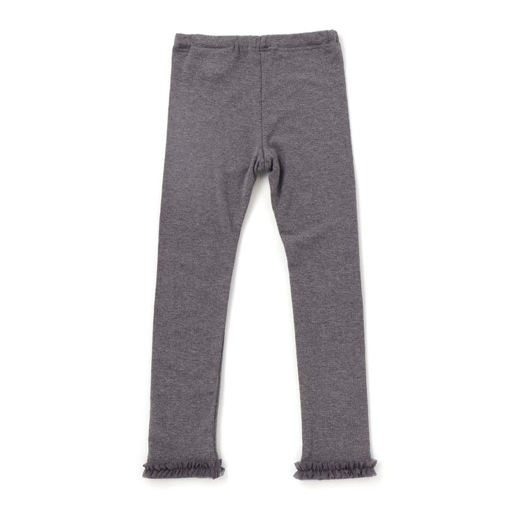 レーヨンテレコ裾チュールフリルレギンス(80~150cm) | BeBe | 詳細画像4 