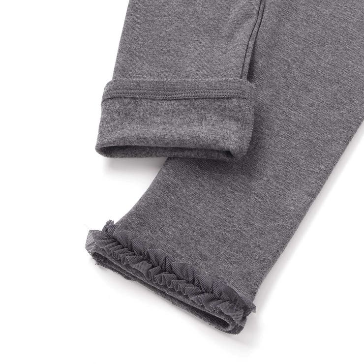 レーヨンテレコ裾チュールフリルレギンス(80~150cm) | BeBe | 詳細画像6 