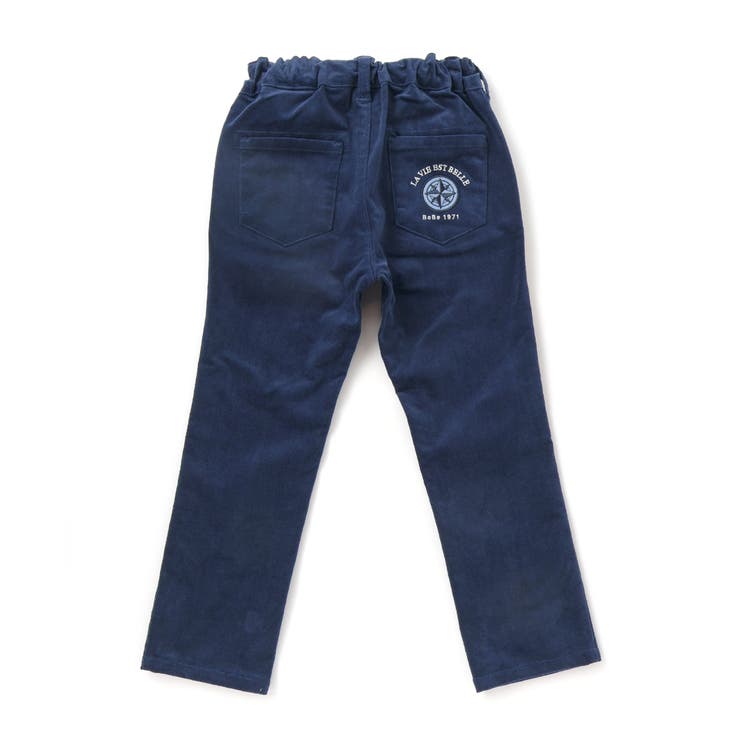 リブレスコールコンパス刺しゅうロングパンツ(80~160cm) | BeBe | 詳細画像10 