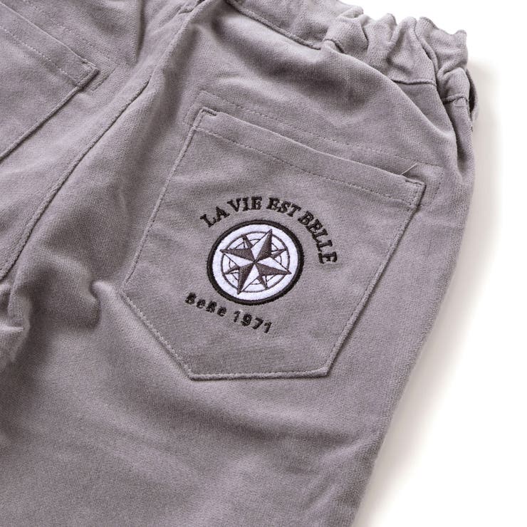 リブレスコールコンパス刺しゅうロングパンツ(80~160cm) | BeBe | 詳細画像15 