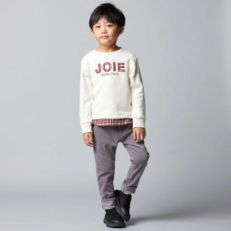 リブレスコールコンパス刺しゅうロングパンツ(80~160cm) | BeBe | 詳細画像6 