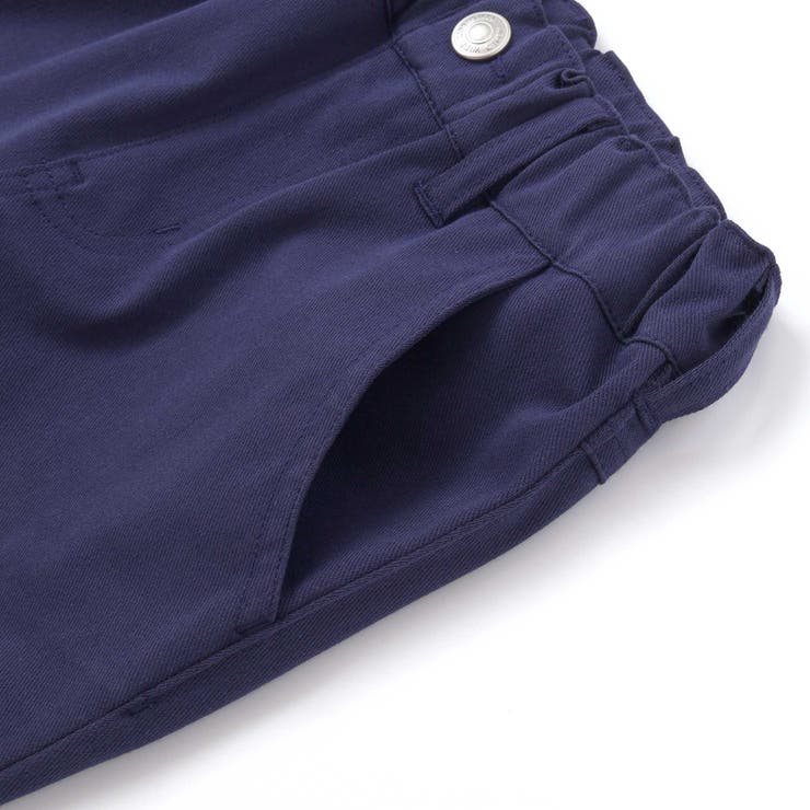 ストレッチツイルロゴ刺しゅうストレートロングパンツ(90~160cm) | BeBe | 詳細画像12 