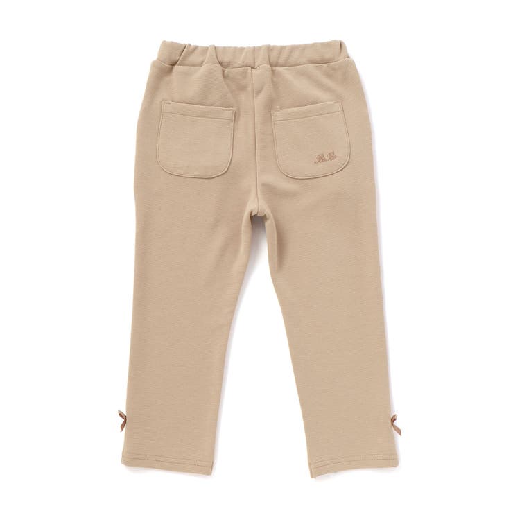 【抗菌防臭】ミラノリブリボン付き8分丈クロップドパンツ(90~130cm) | BeBe | 詳細画像11 