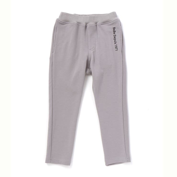 【抗菌防臭】ミラノリブポイントロゴ9分丈ロングパンツ(90~130cm) | BeBe | 詳細画像10 