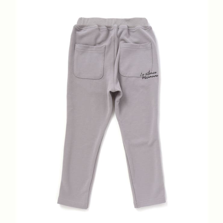 【抗菌防臭】ミラノリブポイントロゴ9分丈ロングパンツ(90~130cm) | BeBe | 詳細画像11 