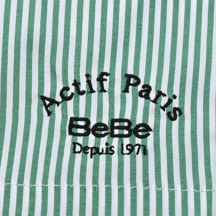 【お揃い】ストライプショートパンツ(90~160cm) | BeBe | 詳細画像16 