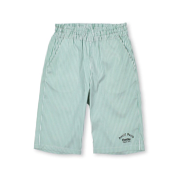 お揃い】ストライプハーフパンツ(90~150cm)[品番：BEBK0008842