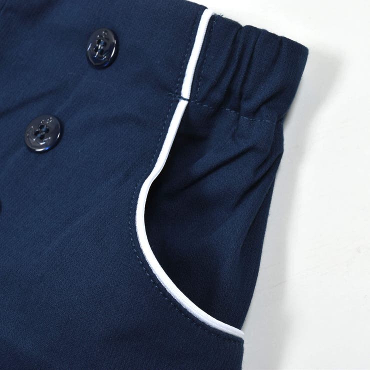 ピケストレッチマリンパンツ(90~160cm) | BeBe | 詳細画像11 