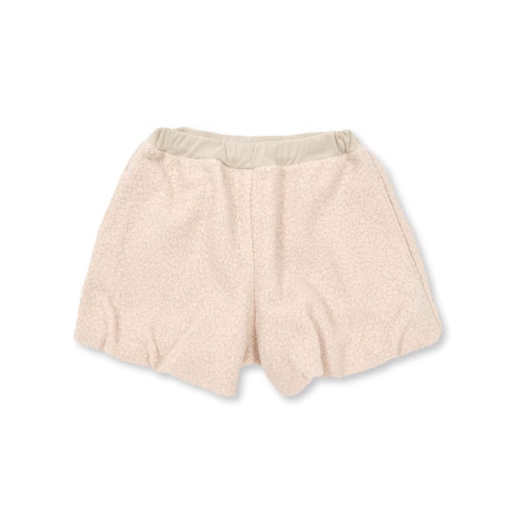 オフホワイト | ボアバルーンショートパンツ(90~140cm) | BeBe