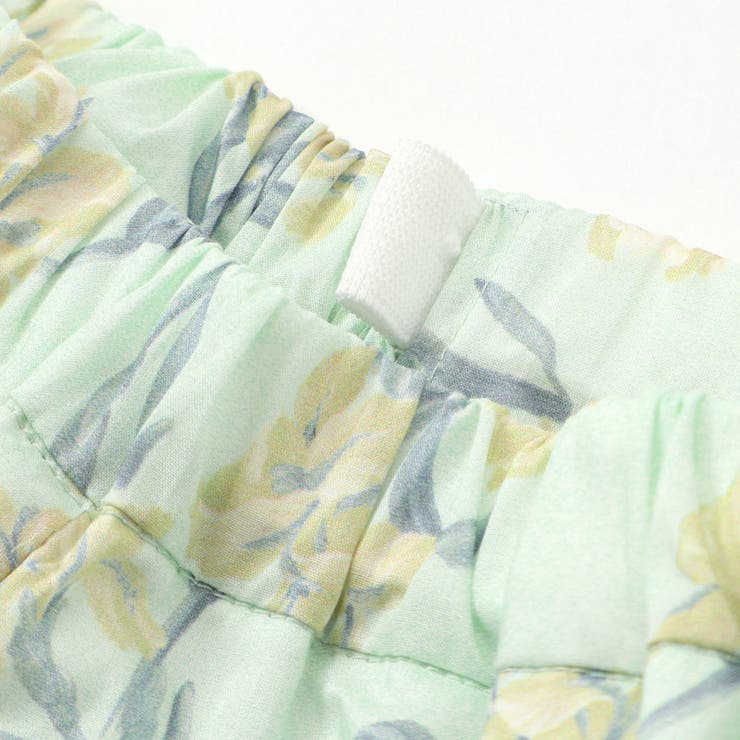 【お揃い】【リバティプリント】【日本製】フレンチ アイリスフレアキュロットパンツ… | BeBe | 詳細画像13 