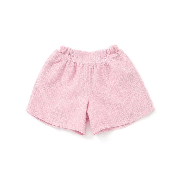 【お揃い】ブロッサムラメツイードショートパンツ(100~150cm) | BeBe | 詳細画像10 