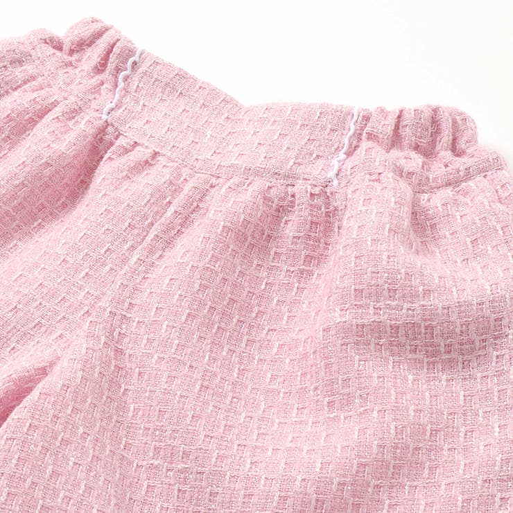 【お揃い】ブロッサムラメツイードショートパンツ(100~150cm) | BeBe | 詳細画像12 