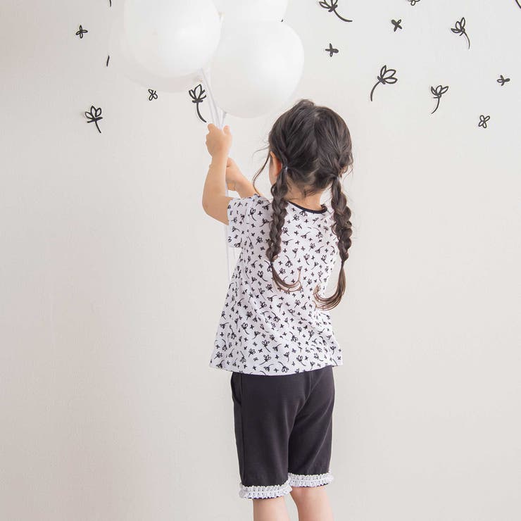 ミラノリブ裾レースハーフパンツ(90~140cm) | BeBe | 詳細画像10 