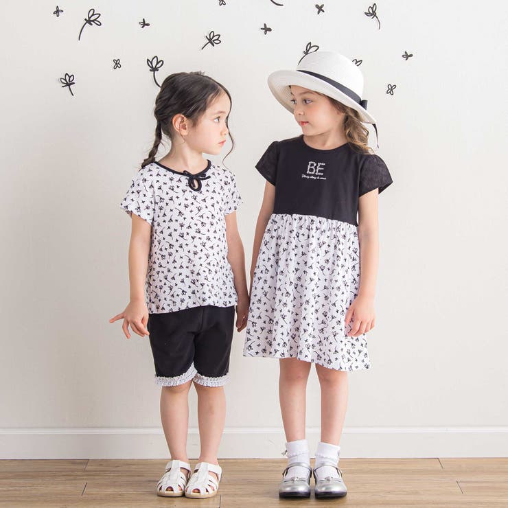 ミラノリブ裾レースハーフパンツ(90~140cm) | BeBe | 詳細画像11 