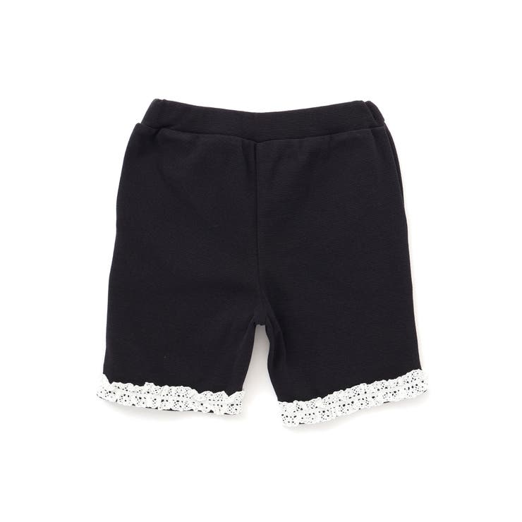 ミラノリブ裾レースハーフパンツ(90~140cm) | BeBe | 詳細画像13 