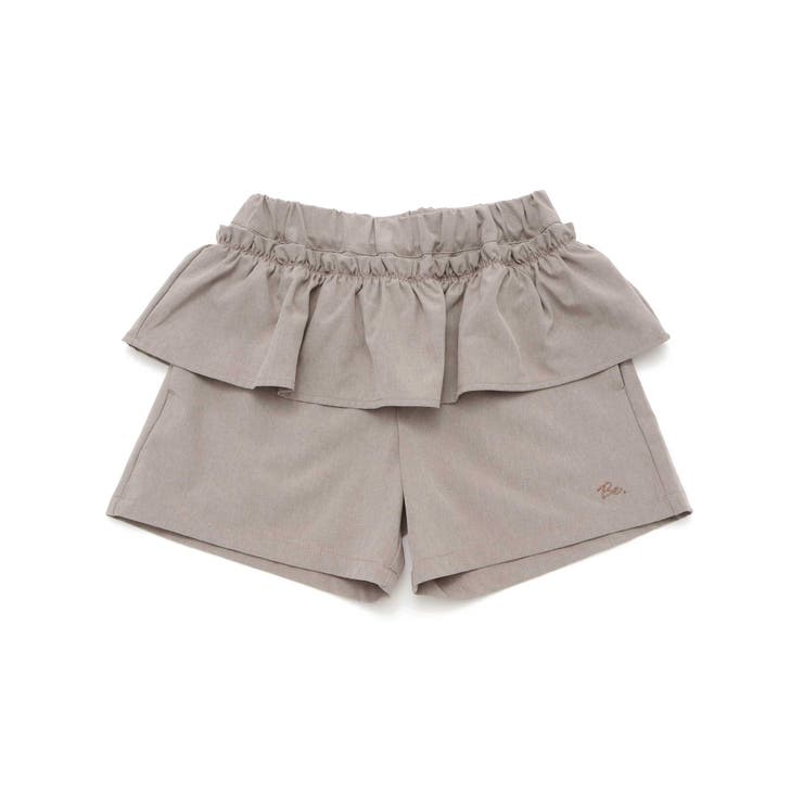 シャンブレーペプラムフリルショートパンツ(90~160cm) | BeBe | 詳細画像9 