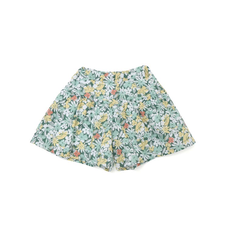 【お揃い】ドビーフラワーガーデンプリントキュロットパンツ(90~150cm) | BeBe | 詳細画像11 