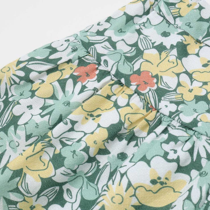 【お揃い】ドビーフラワーガーデンプリントキュロットパンツ(90~150cm) | BeBe | 詳細画像15 