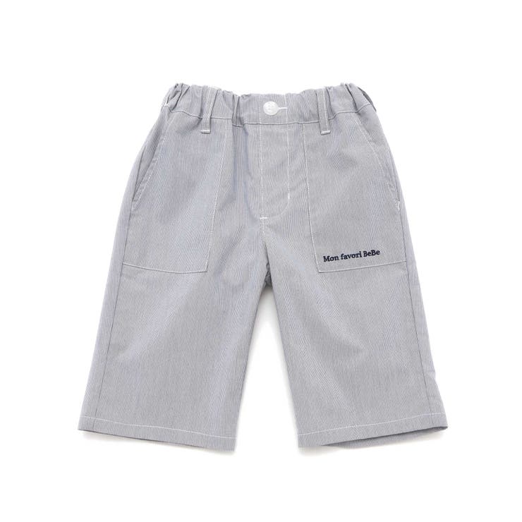 コードレーンアウトポケットロゴ刺しゅうハーフパンツ(80~160cm) | BeBe | 詳細画像7 