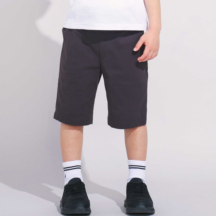 ブラック | サマーコールストレッチハーフパンツ(90~150cm) | BeBe