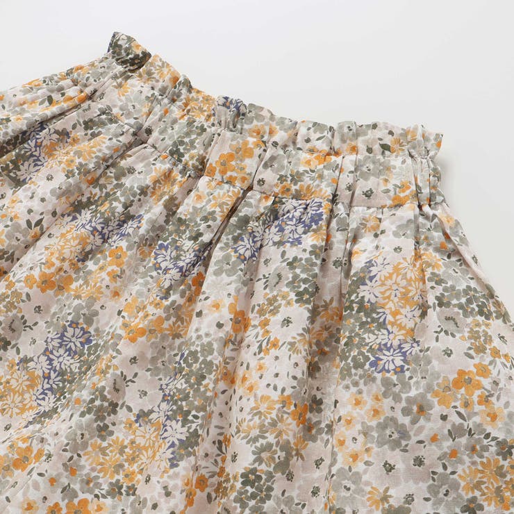 【DEVEAUX】水彩風花柄キュロットパンツ(90~150cm) | BeBe | 詳細画像13