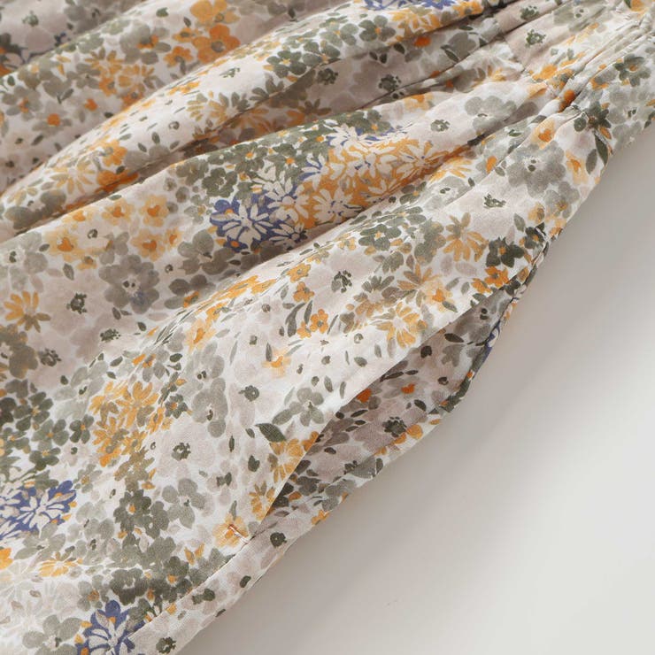 【DEVEAUX】水彩風花柄キュロットパンツ(90~150cm) | BeBe | 詳細画像14