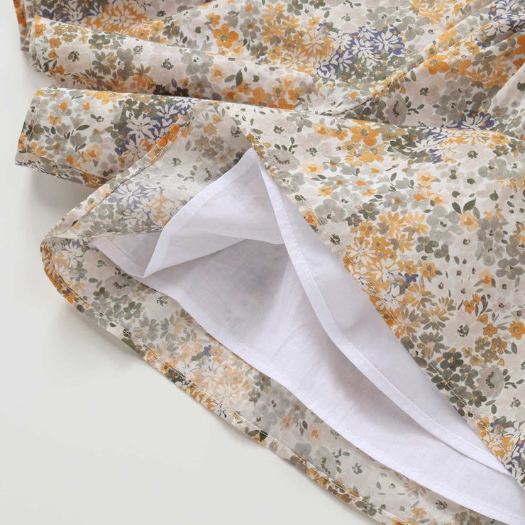 【DEVEAUX】水彩風花柄キュロットパンツ(90~150cm) | BeBe | 詳細画像15