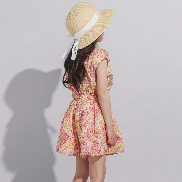 【DEVEAUX】水彩風花柄キュロットパンツ(90~150cm) | BeBe | 詳細画像8