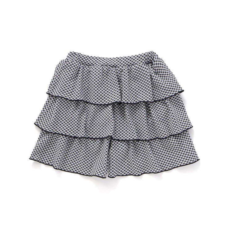 ギンガムジャガードヒラミニキュロットパンツ(90~150cm) | BeBe | 詳細画像10 