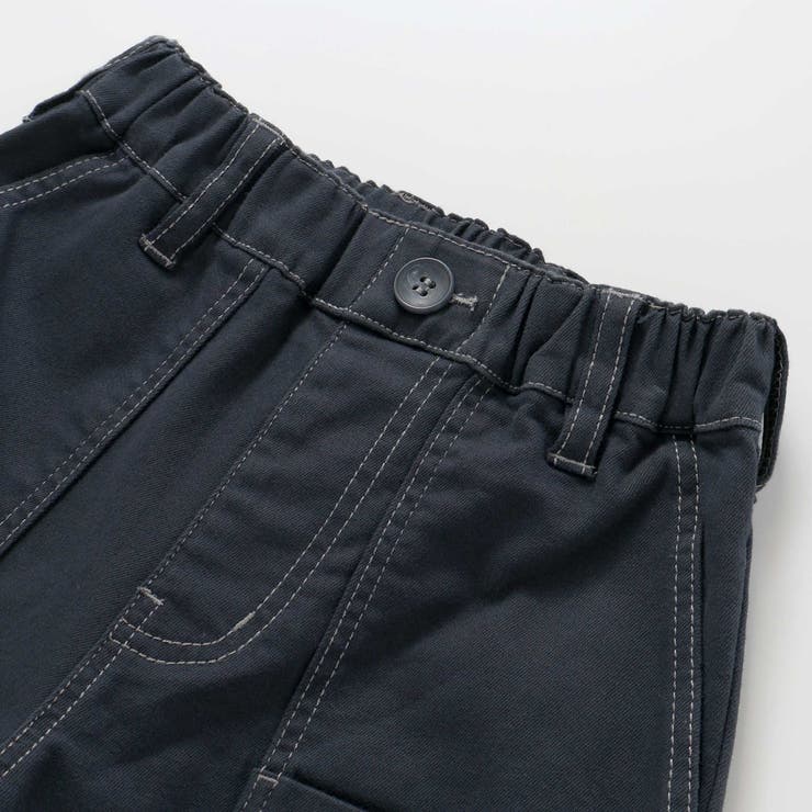 ストレッチツイルレイヤーポケットハーフパンツ(90~160cm)[品番