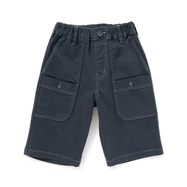 ストレッチツイルレイヤーポケットハーフパンツ(90~160cm) | BeBe | 詳細画像9 