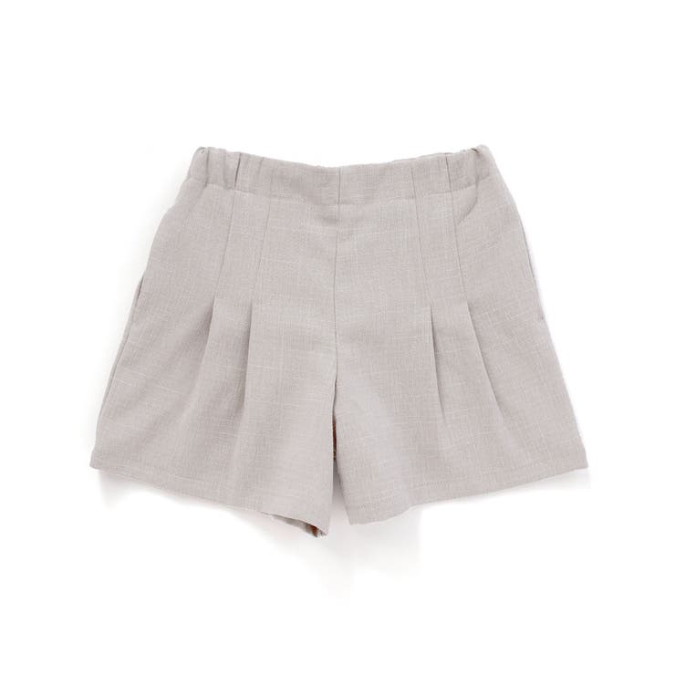 リネン調オックスタックショートパンツ(90~160cm) | BeBe | 詳細画像10 