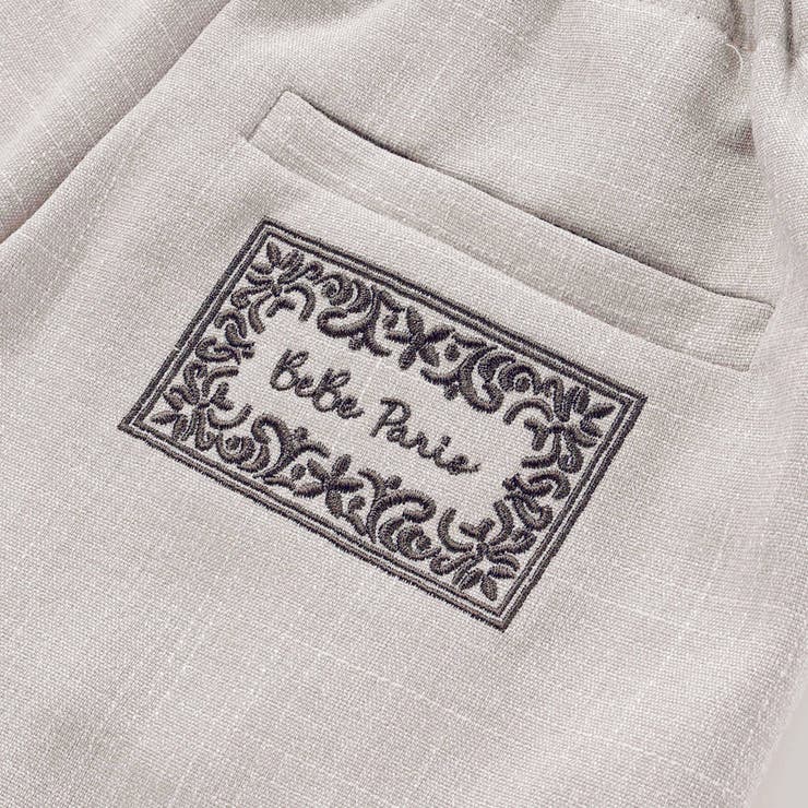 リネン調オックスタックショートパンツ(90~160cm) | BeBe | 詳細画像15 