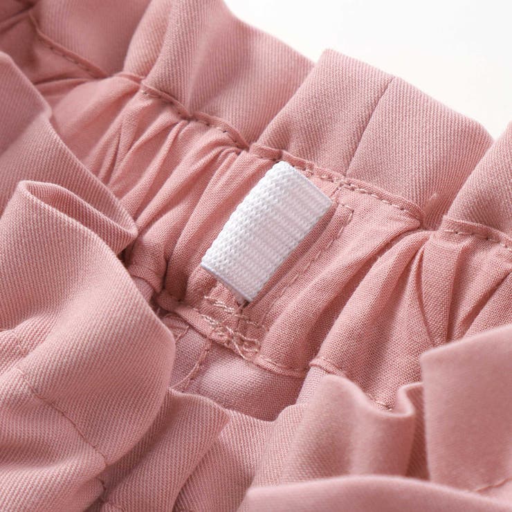 【WEB限定】ツイルストレッチウエストリボンショートパンツ(100~140cm) | BeBe | 詳細画像16 