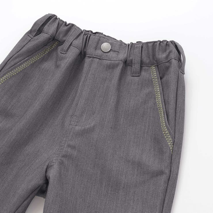 【WEB限定】ツイルストレッチポケットロゴプリントハーフパンツ(100~140c… | BeBe | 詳細画像11 