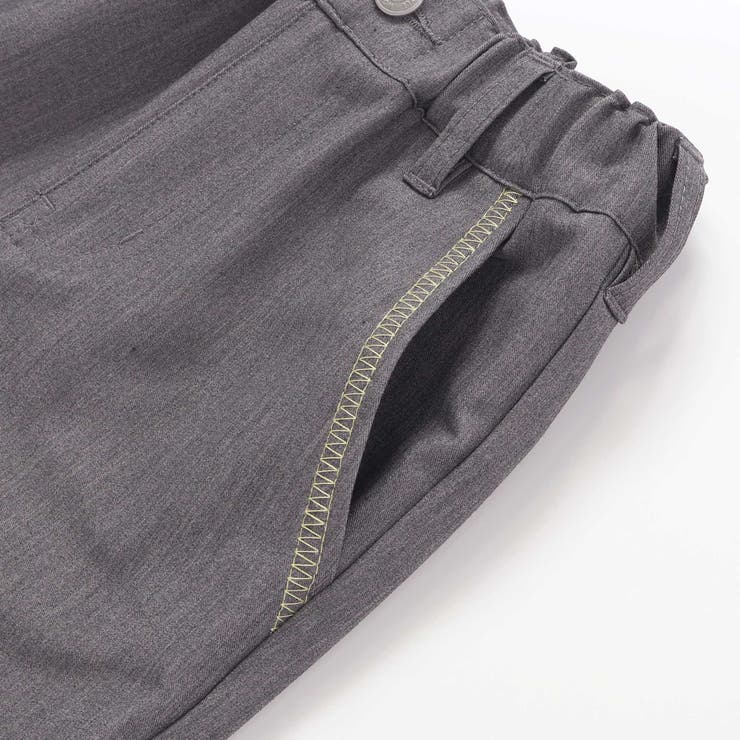 【WEB限定】ツイルストレッチポケットロゴプリントハーフパンツ(100~140c… | BeBe | 詳細画像12 