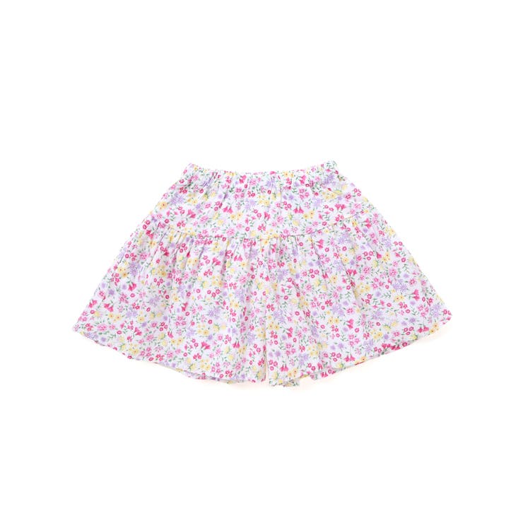 【お揃い】シャンドゥフルールプリントローンキュロットパンツ(90~150cm) | BeBe | 詳細画像6 
