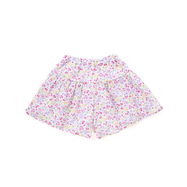 【お揃い】シャンドゥフルールプリントローンキュロットパンツ(90~150cm) | BeBe | 詳細画像7 
