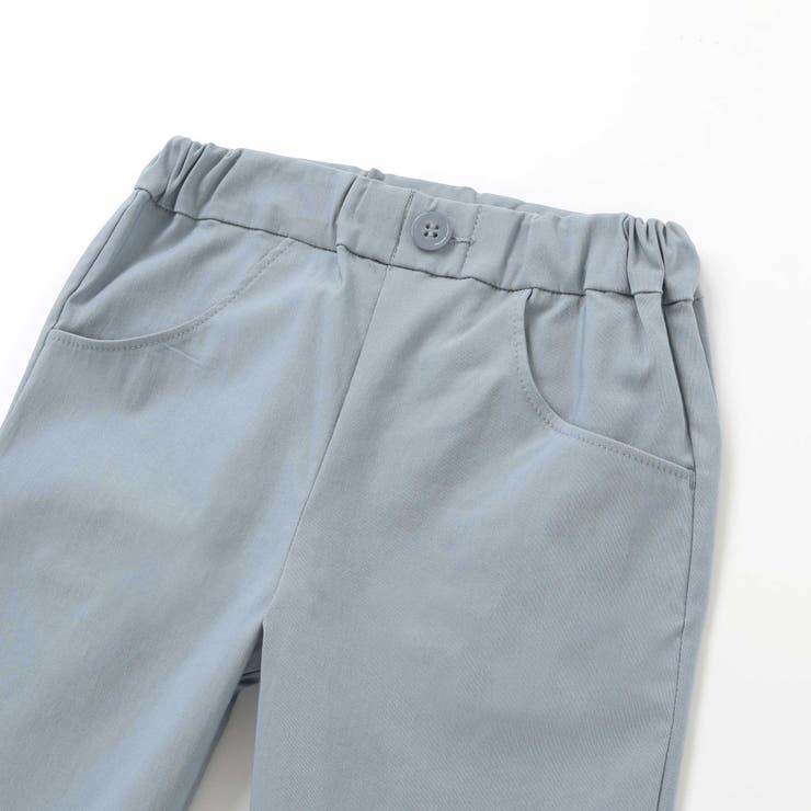 フラワー刺しゅうポケットストレッチウェザーカプリパンツ(90~160cm) | BeBe | 詳細画像16 