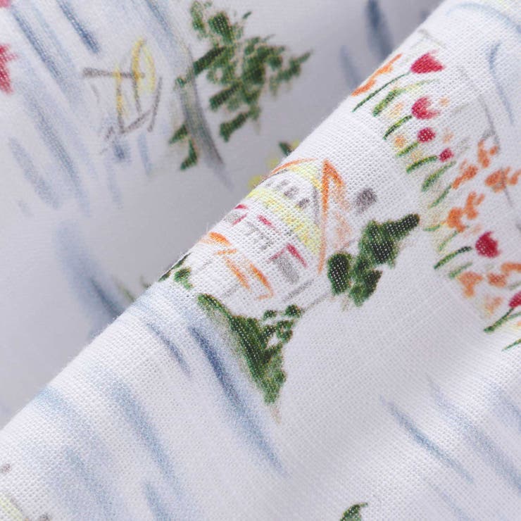 【お揃い】ブローニュプリントローンメロウフリルキュロットパンツ(90~150cm… | BeBe | 詳細画像13 